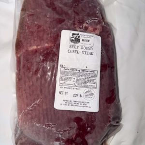 Beef Round Cube Steak