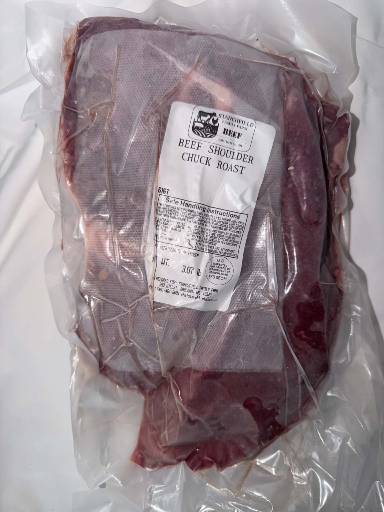 Beef Shoulder Chuck Roast