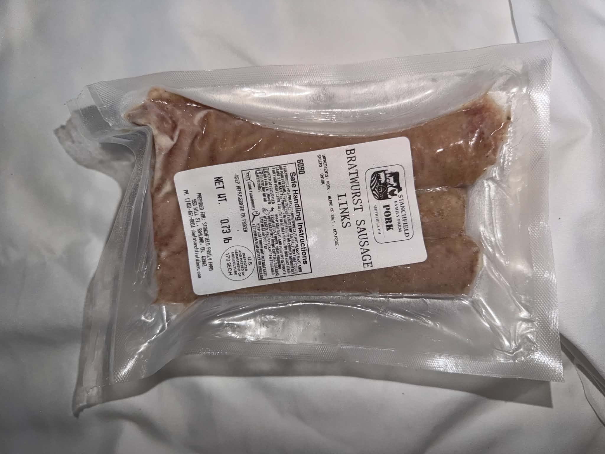 Bratwurst Sausage Links