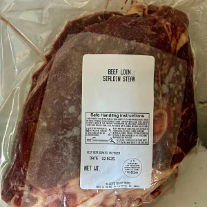 Jersey Beef Loin Sirloin Steak